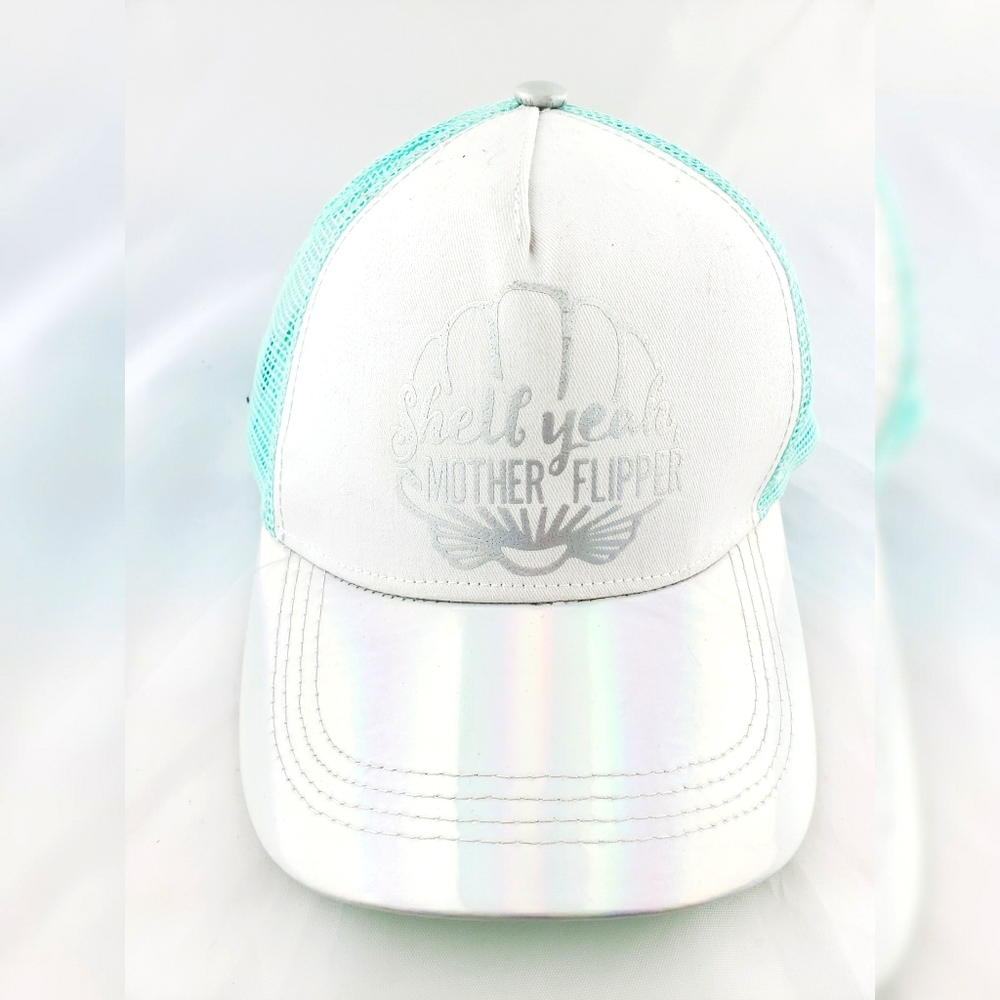 Mermaid Shell Trucker Hat Shell Yeah